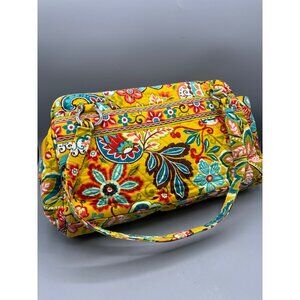 Vera Bradley Quilted Handbag Purse Whitney Provencal Yellow Floral